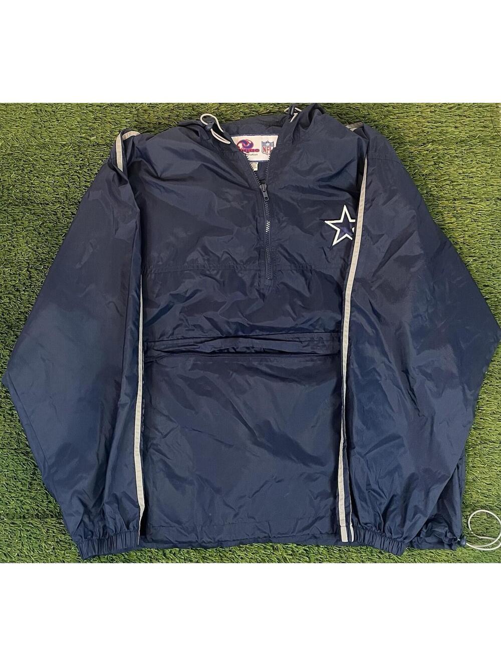 VTG 90s Cowboys Windbreaker Men's XL